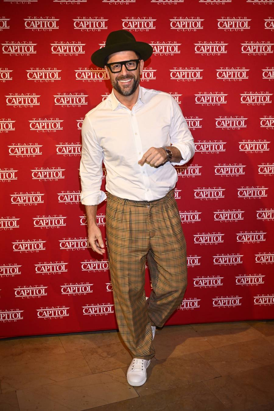 Gwiazdy na spektaklu "Genialny pomysł". Kurdej-Szatan, Kaczorowska z Rogacewiczem