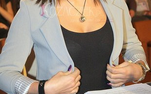 Anna Mucha na castingu w Krakowie (FOTO)