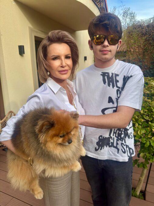 Joanna Racewicz z synem Igorem, fot. Instagram