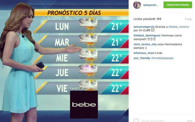 Niektórzy mówią, że ta pogodynka jest lepsza niż Gra o tron