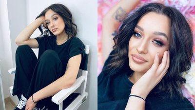 WOW! Fabienne w grzywce. Wygląda jak nie ona