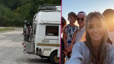 Małgorzata Rozenek z rodziną ruszyła w podróż kamperem. Napotkali pierwsze trudności… (FOTO)