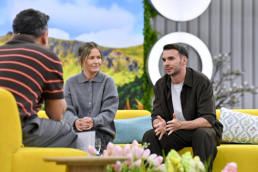 Olga Frycz i Albert Kosiński w "Halo tu Polsat"