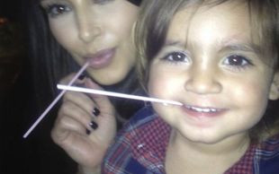 Kim Kardashian skomentowała feralną fotkę z wyciętą Nori