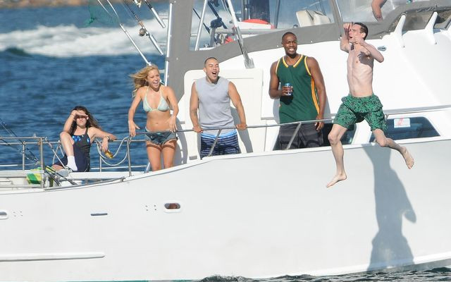 Kristen Stewart na rybach