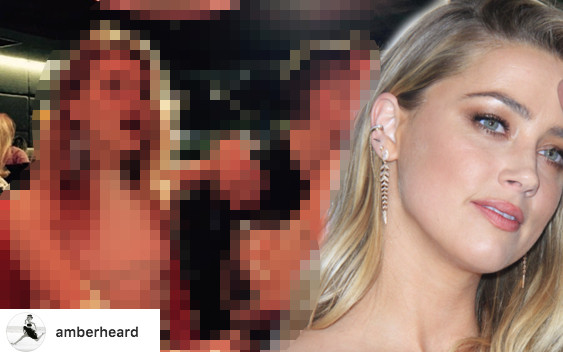 Amber Heard na wyjątkowym zdjęciu z Elonem Muskiem