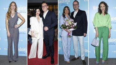 Pokaz spektaklu “Nadzieja”! Anna Mucha z ukochanym, rozanieleni Katarzyna Cichopek i Maciej Kurzajewski (FOTO)