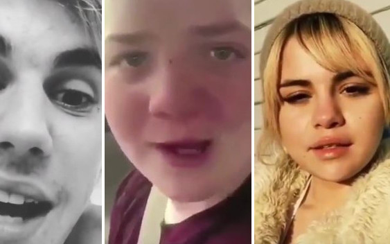 Justin Bieber i Selena Gomez również stanęli w obronie gnębionego chłopca