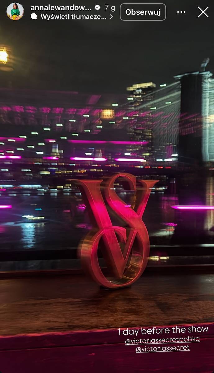Anna Lewandowska podbija Nowy Jork! Jej odważna kreacja na evencie Victoria’s Secret skradła show