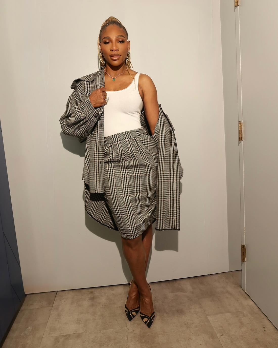 Serena Williams pochwaliła się nową figurą, fot. Instagram