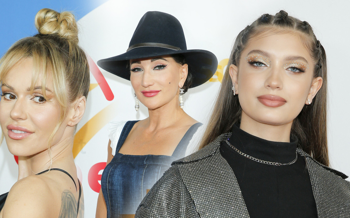 Gwiazdy na Konferencji Sopot 2022 Polsat SuperHit Festiwal: Steczkowska w ramionach Dody, Halejcio chwali się opalenizną, Zawadzka cała w bieli