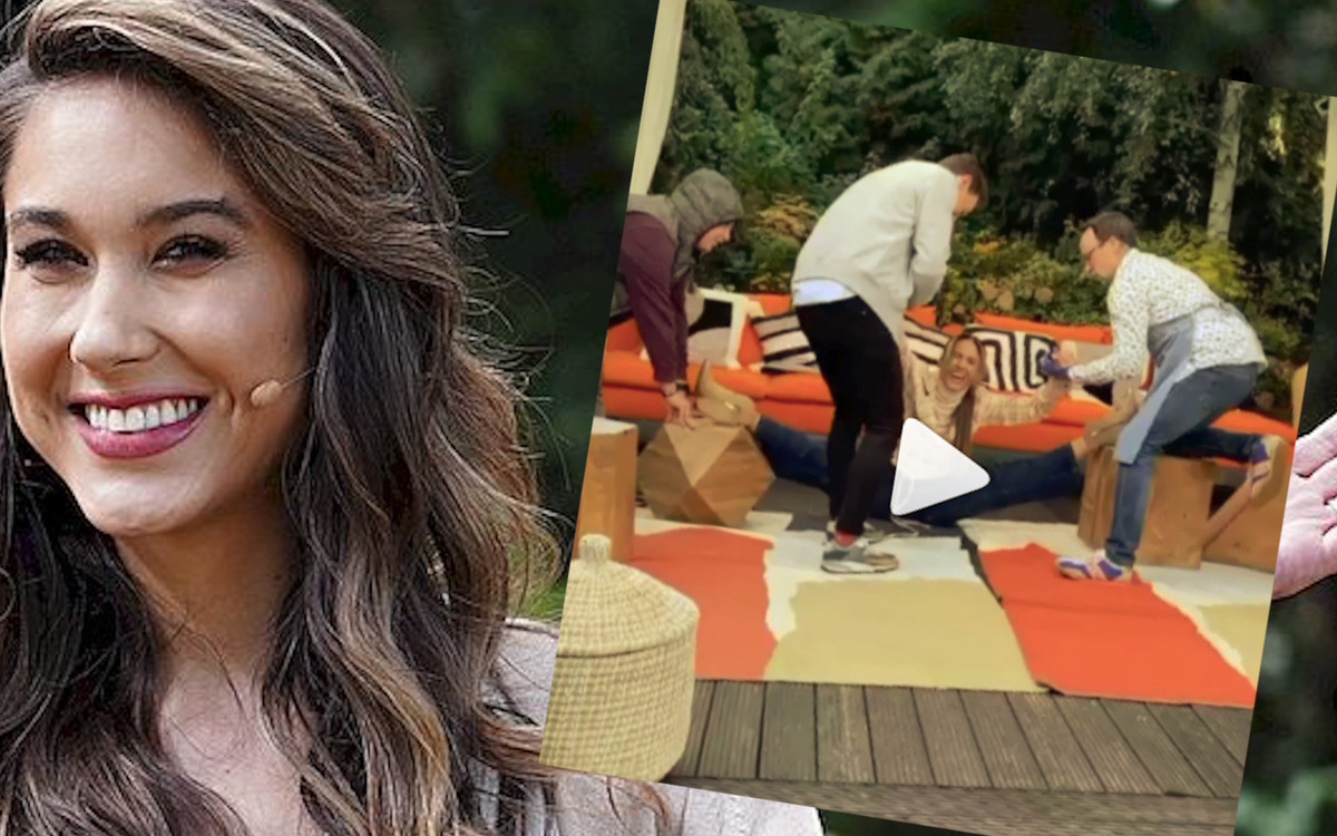 Ida Nowakowska robi szpagat w “Pytaniu na Śniadanie”. Internauci: “Niezbyt dobrze to wygląda”