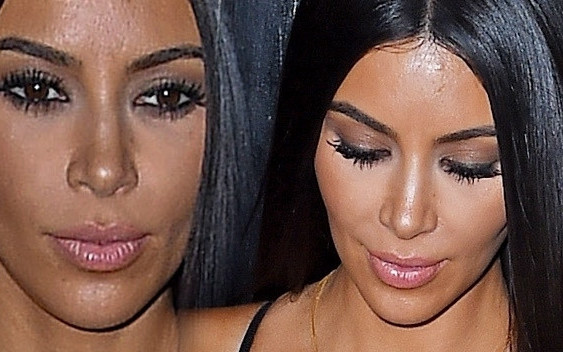 Kim Kardashian zaczyna wyglądać jak FACET? (ZDJĘCIA)