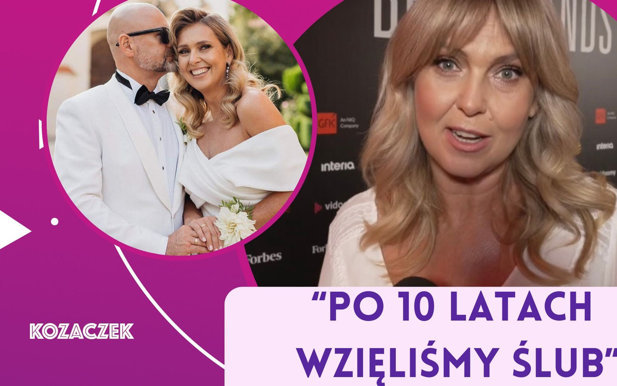 Ewa Wachowicz w pięknych słowach o mężu i ślubie po 50-tce (WIDEO)