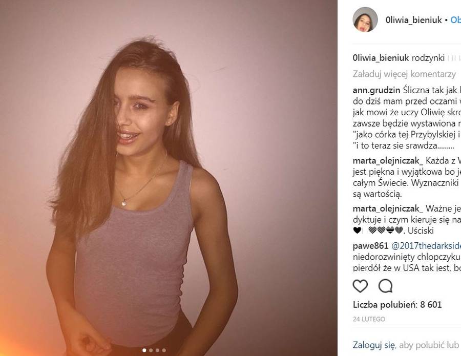 Oliwia Bieniuk coraz bardziej przypomina Annę Przybylską!