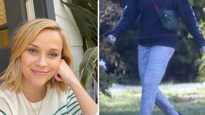 Reese Witherspoon najpierw jogging, później spacer z synem – nie ma zamiaru siedzieć w domu