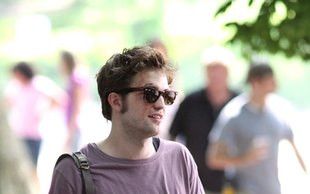 Robert Pattinson na planie Remember Me (FOTO)