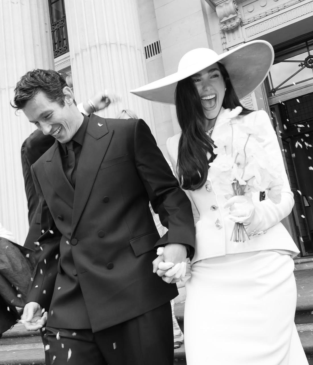 Dua Lipa i Callum Turner, fot. Instagram