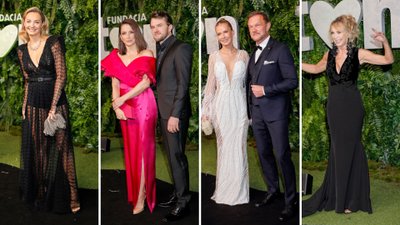 Bal Fundacji TVN (część II): Monika Olejnik w odważnym kolorze, Dorota Szelągowska debiutuje z nowym partnerem