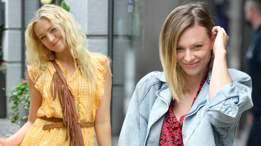 Plejada gwiazd pod studiem DD TVN. Basia Kurdej-Szatan i Magdalena Boczarska zachwyciły stylizacjami (ZDJĘCIA)