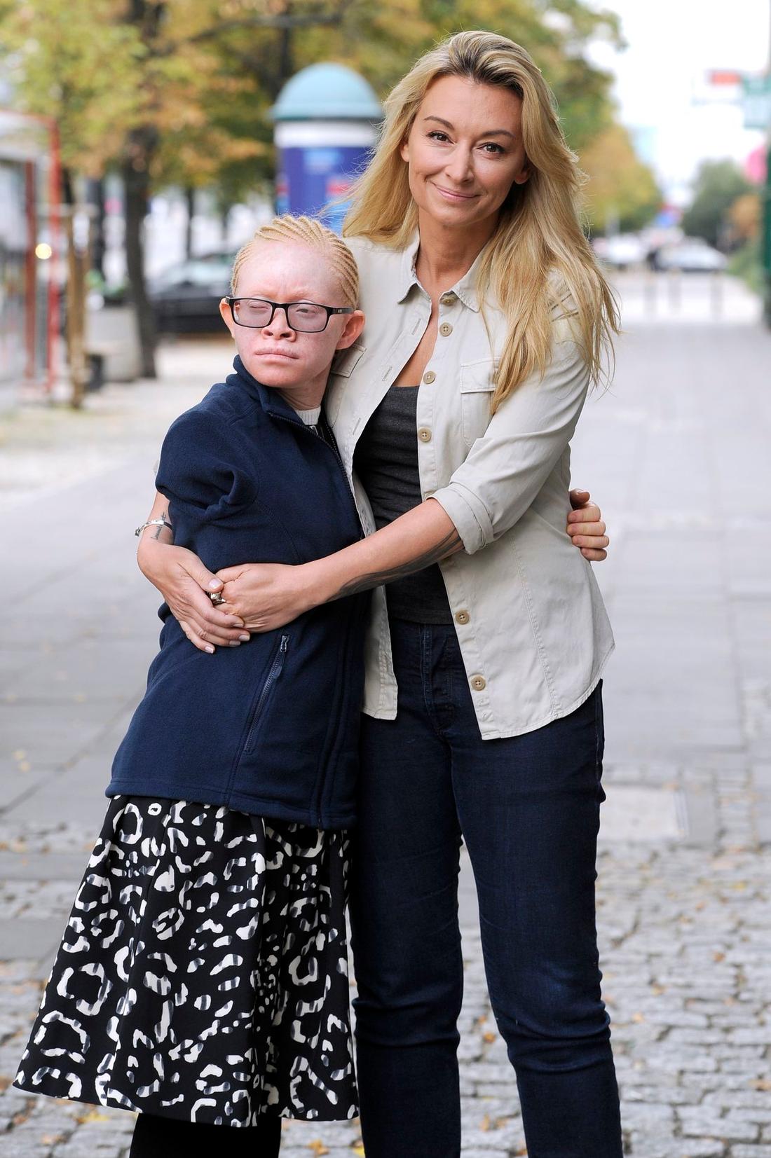 Martyna Wojciechowska z Kabulą pod studiem "Dzień Dobry TVN"