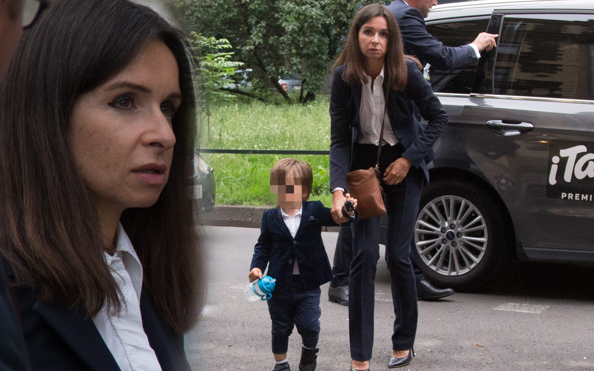 Marta Kaczyńska z mężem i synem na urodzinach wujka Jarosława (ZDJĘCIA)