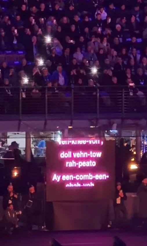 Mariah Carey używała promptera podczas występu na otwarciu Zimowych Igrzysk Olimpijskich, fot. Instagram