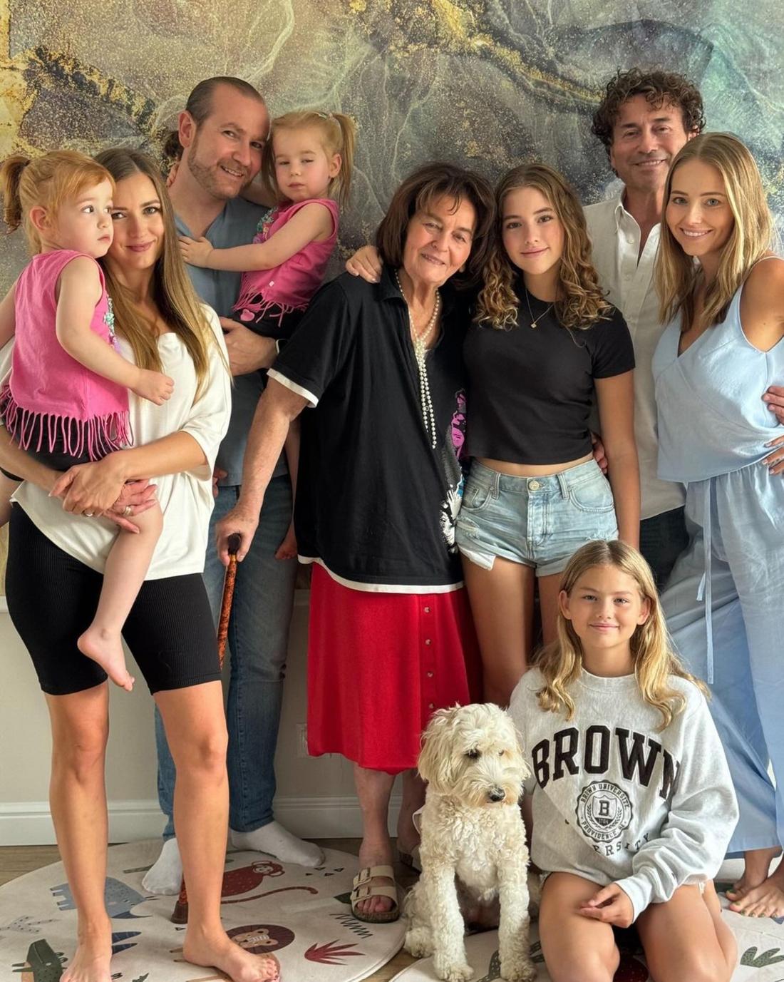 Agata Rubik, Piotr Rubik z córkami: Heleną i Alicją Rubik, fot. Instagram. 