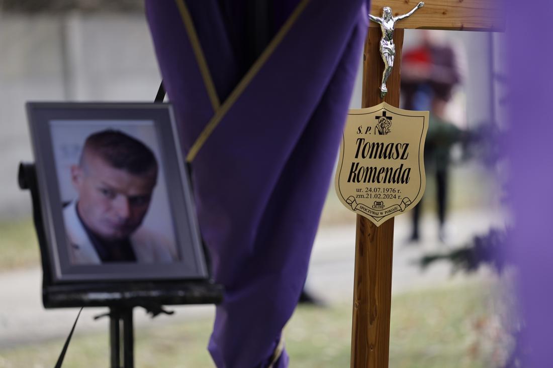 Pogrzeb Tomasza Komendy/ AKPA