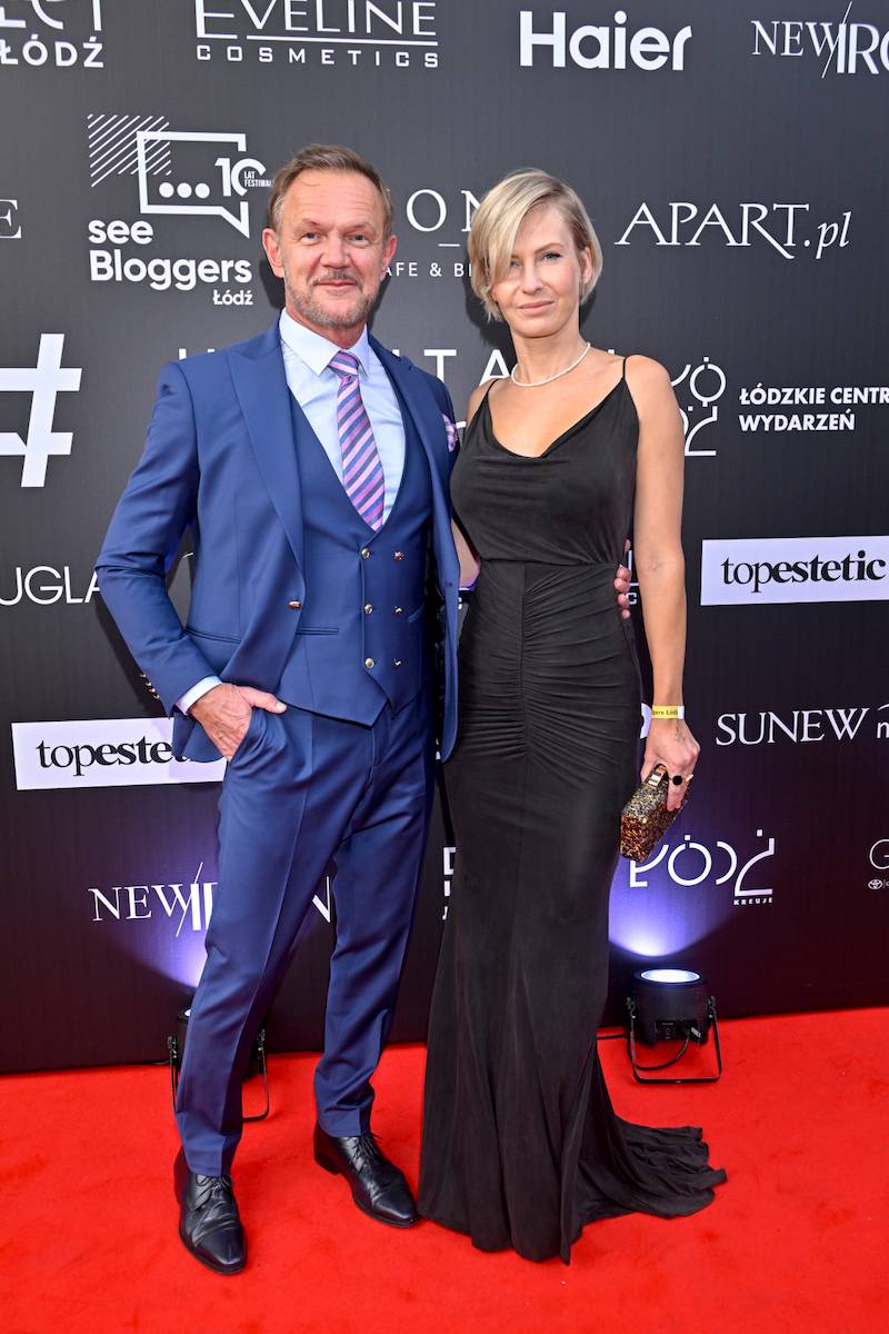 Cezary Pazura, Edyta Pazura, fot. AKPA.