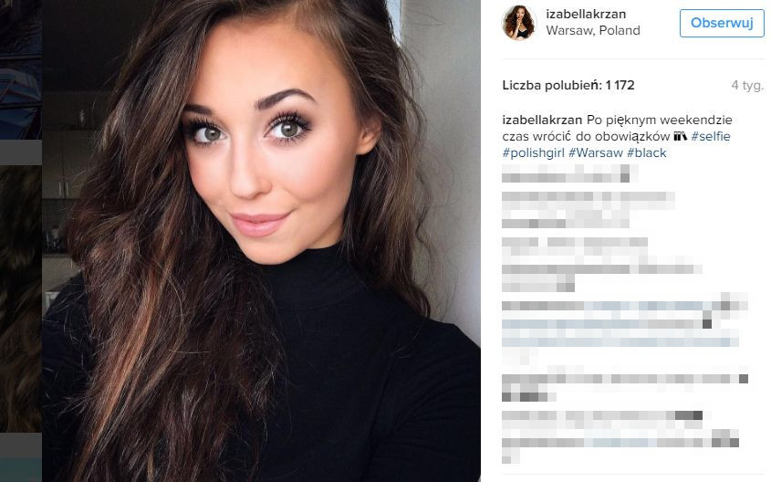 Izabella Krzan o konkursie Miss: Pierwsze wyjścia były tragiczne