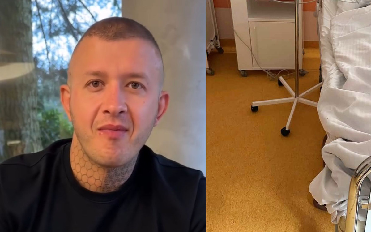 Narożny pokazał zdjęcie ze szpitala. Dramat gwiazdy disco-polo