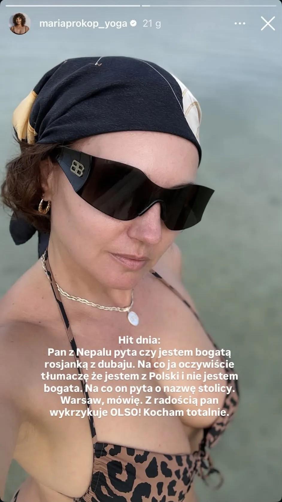 Maria Prażuch-Prokop, fot. Instagram