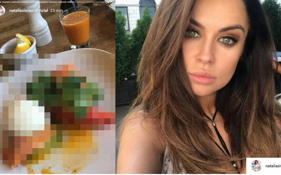 Siwiec znowu chwali się śniadaniem. Tym razem porcja trochę WIĘKSZA!