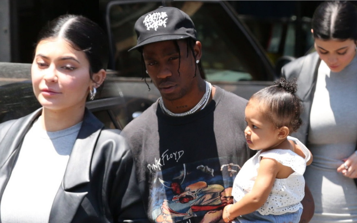 Kylie Jenner widać wystający brzuszek. CIĄŻA?