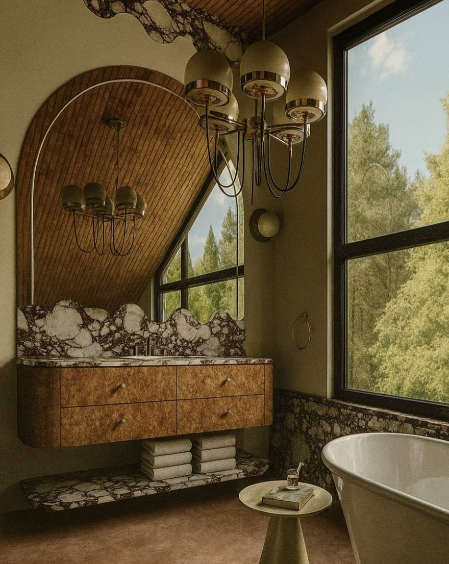 Julia Wieniawa chwali się domem w lesie za MILIONY! Wysokie sufity, KRÓLEWSKA łazienka i ogromna sauna… (FOTO)