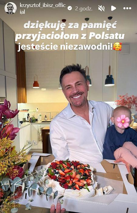 Krzysztof Ibisz z córką, fot. Instagram