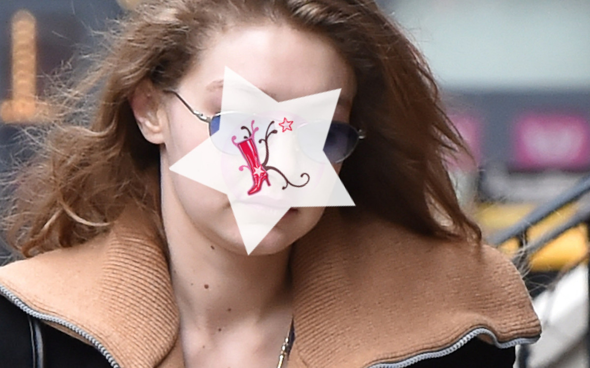 Opuchnięta Gigi Hadid zaniedbała się