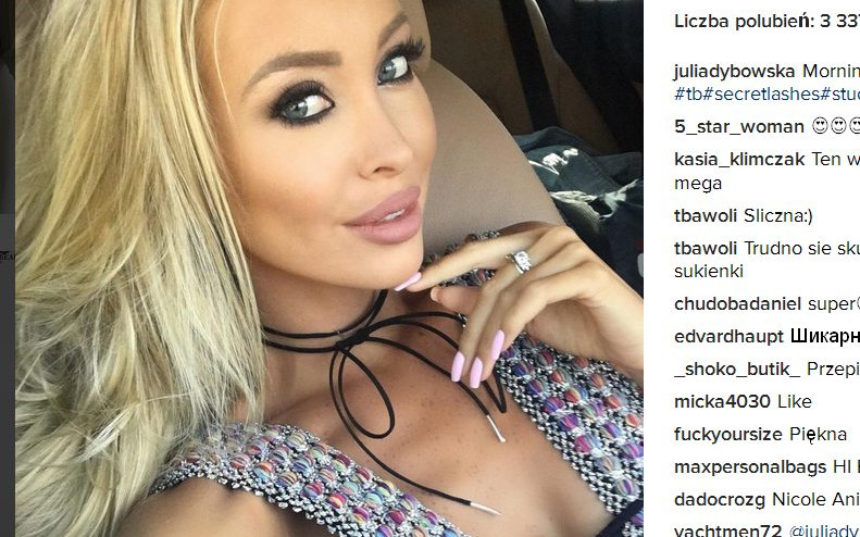 Co lubi Julia Dybowska? Instagram celebrytki to prawdziwe targowisko próżności