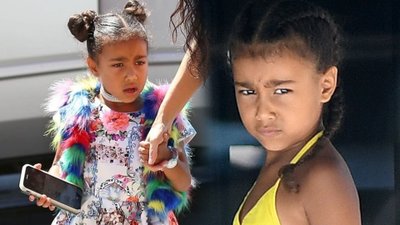 5-letnia North West, córka Kim Kardashian i Kanye Westa, na swojej pierwszej OKŁADCE