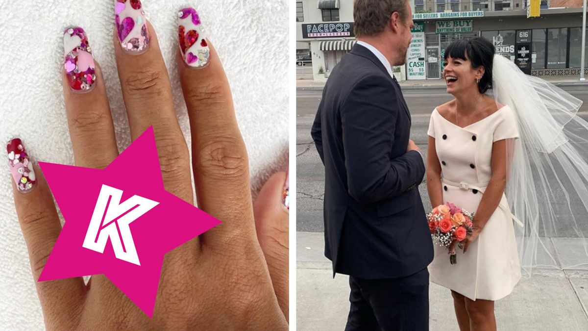 Lilly Allen pokazała pierścionek, fot. Instagram