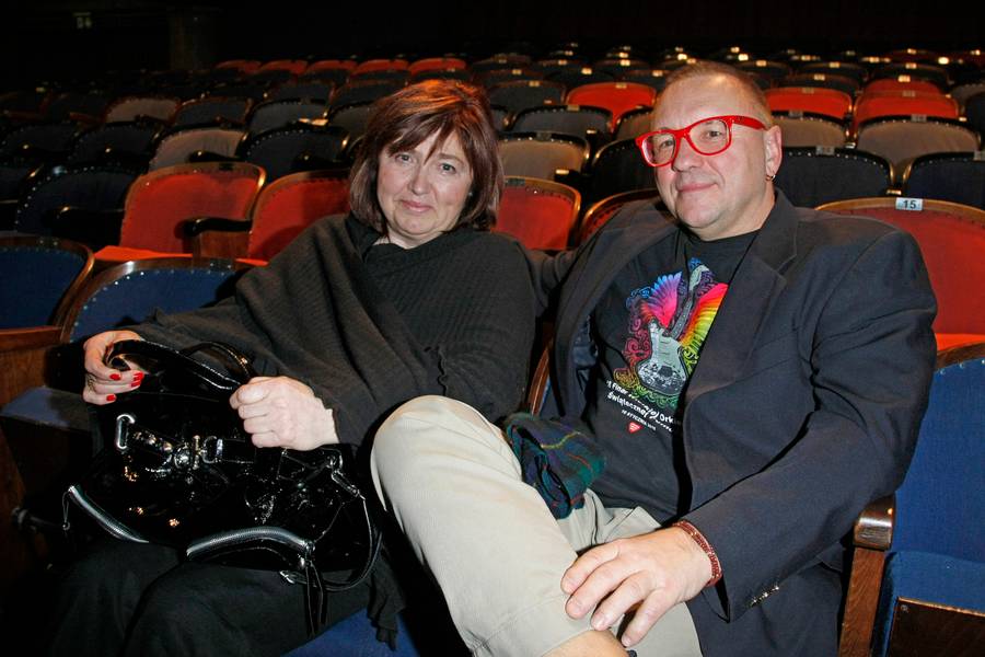 Jerzy Owsiak, Lidia Owsiak, fot. AKPA