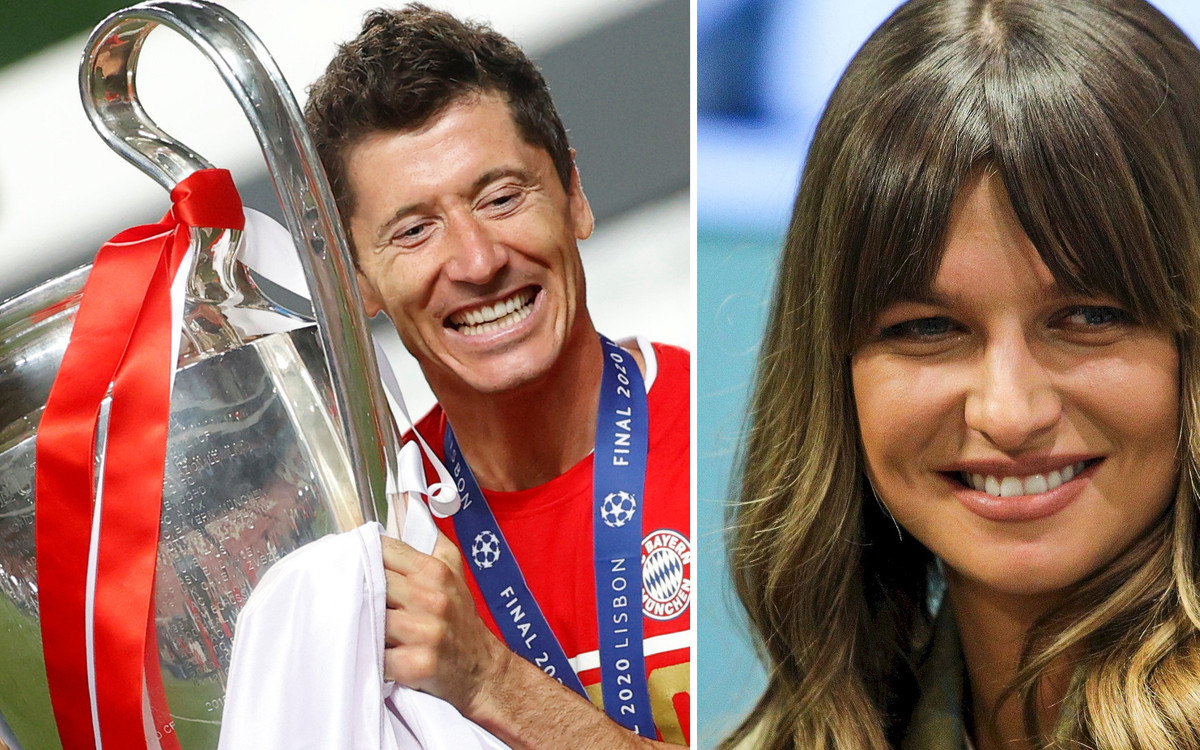 Szczęśliwy Robert Lewandowski W ŁÓŻKU z PUCHAREM: A Ania?