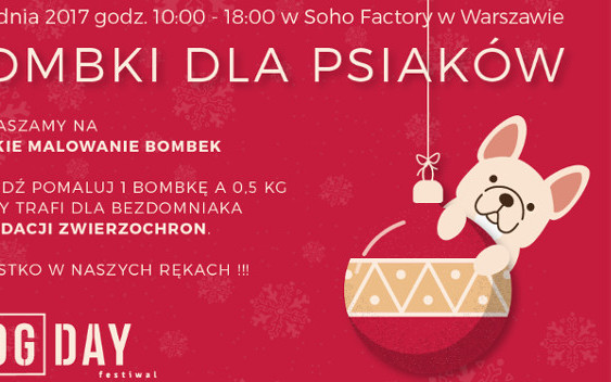 Akcja malowania bombek na rzecz zwierząt w schroniskach