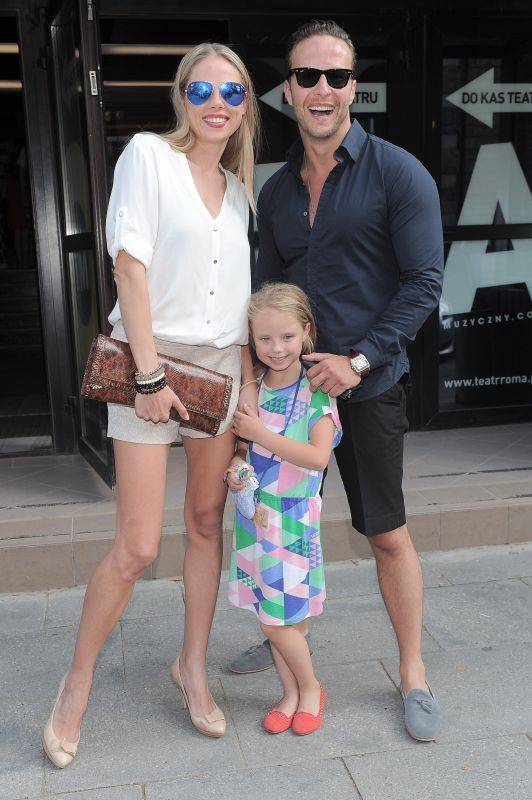 Magda Modra z mężem i córką, fot. KAPiF