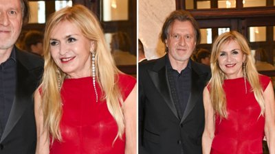 Monika Olejnik opuściła teatr w kontrowersyjnej stylizacji! Podzieliła się też opinią na temat ,,Hamleta”