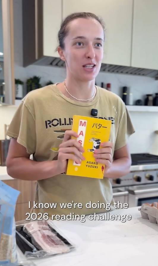 Iga Świątek pokazała kuchnię