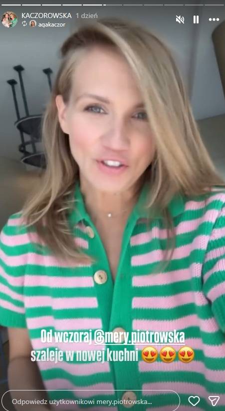 Agnieszka Kaczorowska, fot. Instagram