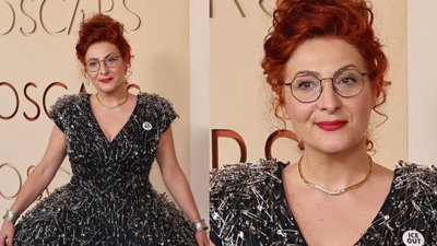 Oscary 2026. Polska gwiazda zadała szyku na czerwonym dywanie. Takiej kreacji Hollywood jeszcze nie widziało