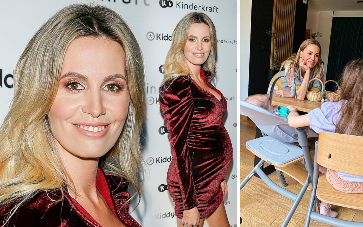 Agnieszka Hyży wspomina swoje początki ciąży: “Rok temu o tej porze nie byłam w stanie przygotować koszyczka”